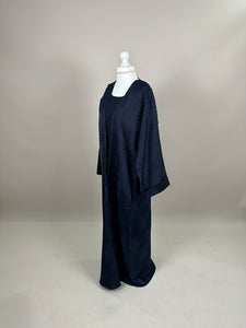 Dark Blue Abaya