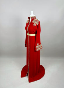 Red Tarz Kaftan