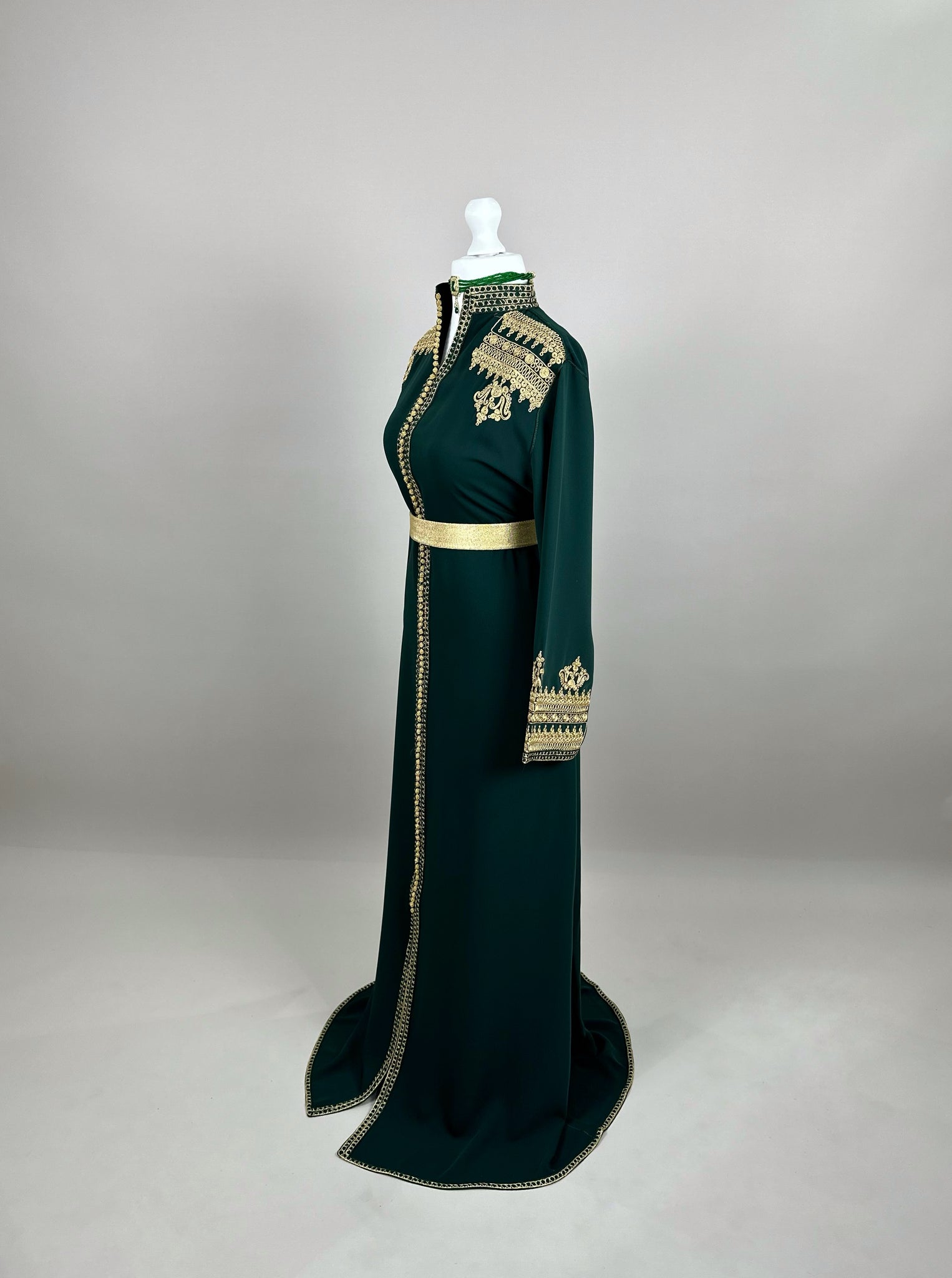 Green Tarz Kaftan